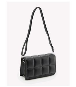 Chic Quilted Black Crossbody Bag