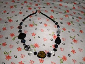Chunky Beaded Statement Necklace