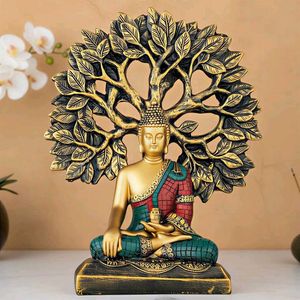 Zen Buddha Tree of Life Statue