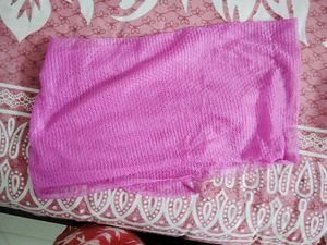 131.Vibrant Pink Textured Dupatta
