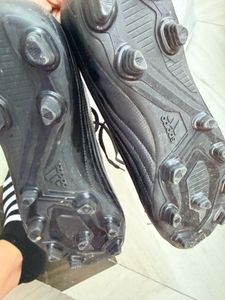 Men's Black &amp; Blue Soccer Cleats