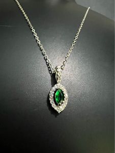 Elegant Emerald & Diamond Necklace