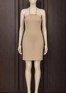Elegant Backless Mini Dress