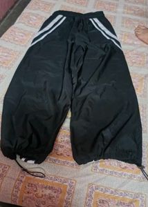 Stylish Black Wide Leg Track Pants