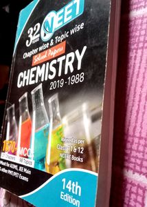 32 NEETChapter wise &amp; Topic wiseSolved PapersCHEMISTRY
