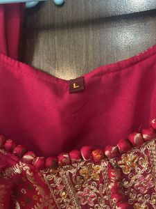 Elegant Rani Color Ethnic Indo-western