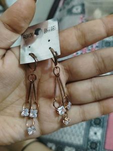 Fashion Earrings with Crystals