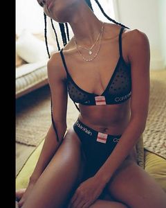 Calvin Klein Black Lightly padded Bra