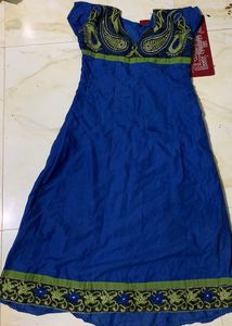 Violet Anarkali Top