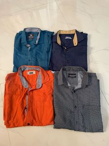 only 3 times use Bundle of 4 Men's Shirts