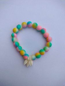 Crystal Rainbow Beads Bracelet