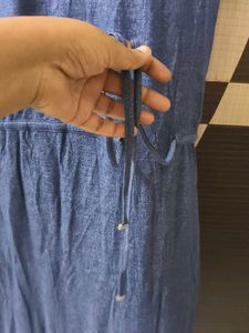 Jersey Denim Look Superb One Piece