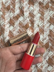 Kay beauty red lipstick in the shade On screen