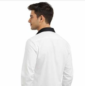 White Designer Shirt | LV Style Print | Premium Lo