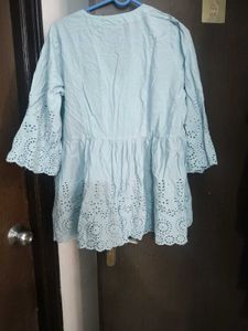 Stylish Blue Tunic Top by Westside....