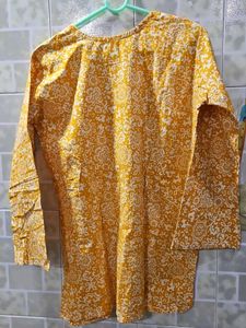 Floral Print Kurta