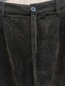 H&amp;M charcoal corduroy (m/L)