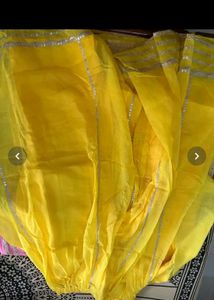 Beautiful Yellow Kurta Set with Dupatta