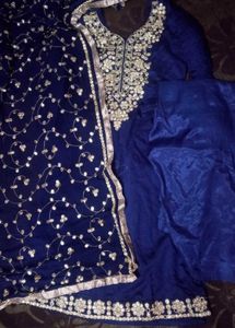 Beautiful Kurta Set With Gota Work