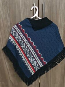 woolen pancho