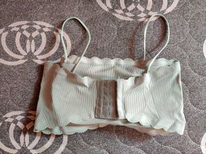 Comfortable Scalloped Bandeau Bra