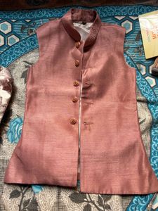 Embroidered Nehru Jacket &amp; Kurta Set