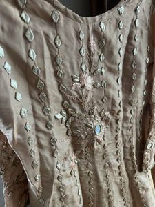 Elegant Embellished anarkali set