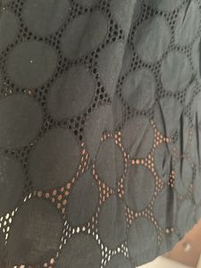 Marks And Spencer Black Net Straight One Peice