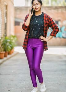 Purple Leggings