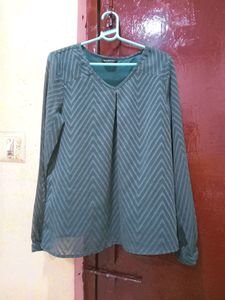 Dark Green Colour Top