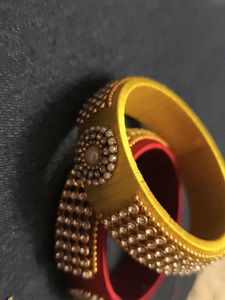 Elegant Handmade Silk Thread Bangles
