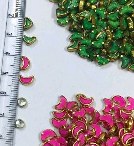 Stone metal moon,heart,circle kundan 3×100=300