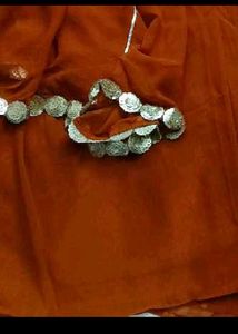bust 36 Beautiful Orange Kurta Set with Dupatta