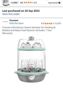 Trumom Electric Steam Sterilizer & Food Steamer