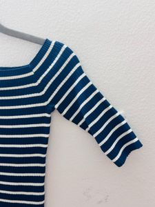 Striped Knit Top