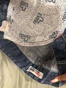 Evisu Vintage Denim Shorts
