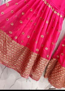 IBeautiful Hot Pink Sharara Suit Set🌼price Drop🌼