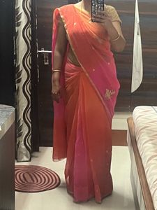 Elegant Ombre Chiffon pure Saree