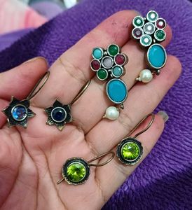Combo of 6 earrings