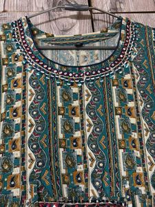 Boho Print Midi Dress