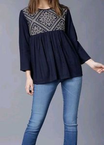 Navy blue Top
