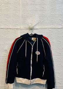 🇮🇹 Gucci  imported luxury Zip-Up Hoodie