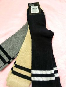 SHEIN 3 Pair Socks