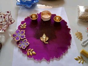 Handcrafted Decorative Pooja Thali
