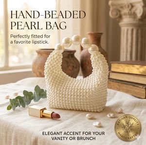 pearl hobo bag