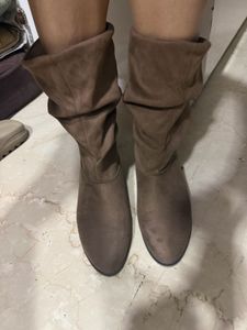 Brown Slouch Boots