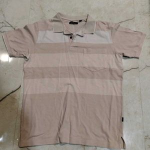 Men's Striped Polo Shirt