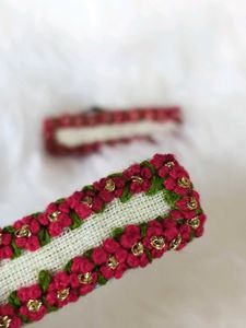 Floral Hair Clips