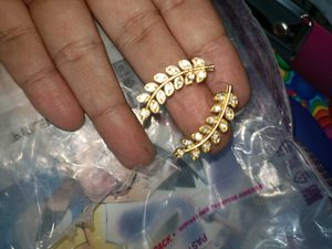Elegant Gold Leaf Earrings