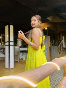 Neon Maxi Dress